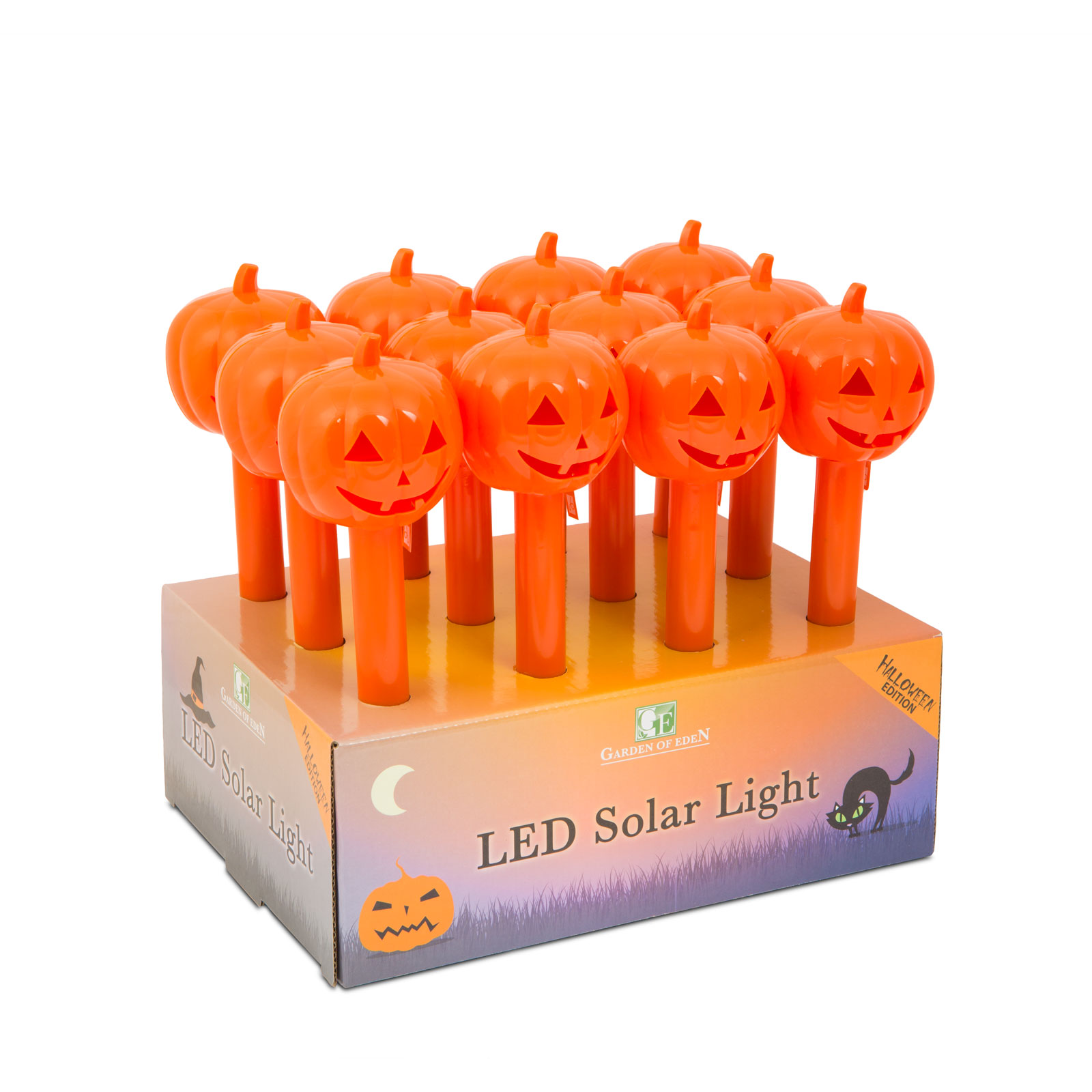 LED solar lamp - pumpkin lantern thumb