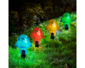 LED-es szolár gombalámpa