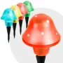 Solar Powered LED Mushroom Light