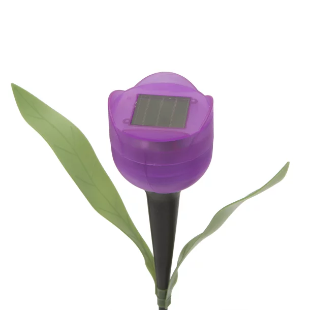 Lampă solară pentru grădină cu LED - model lalea