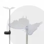 Lampă solară pentru grădină cu LED RGB - model „Fluture”
