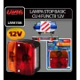 Basic 4 functions tail light 12V Red/Yellow