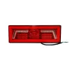 102LED-es hátsó féklámpa kábellel 12/24V KMR1 375,2x130,2mm - Bal