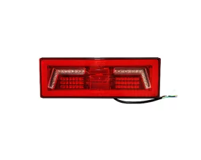 102LED-es hátsó féklámpa kábellel 12/24V KMR1 375,2x130,2mm - Bal