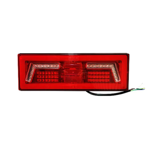 102LED-es hátsó féklámpa kábellel 12/24V KMR1 375,2x130,2mm - Bal