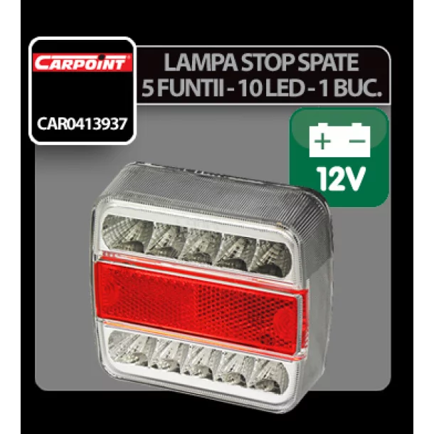 Lampa stop spate 5functii 10LED 12V 1buc. Carpoint