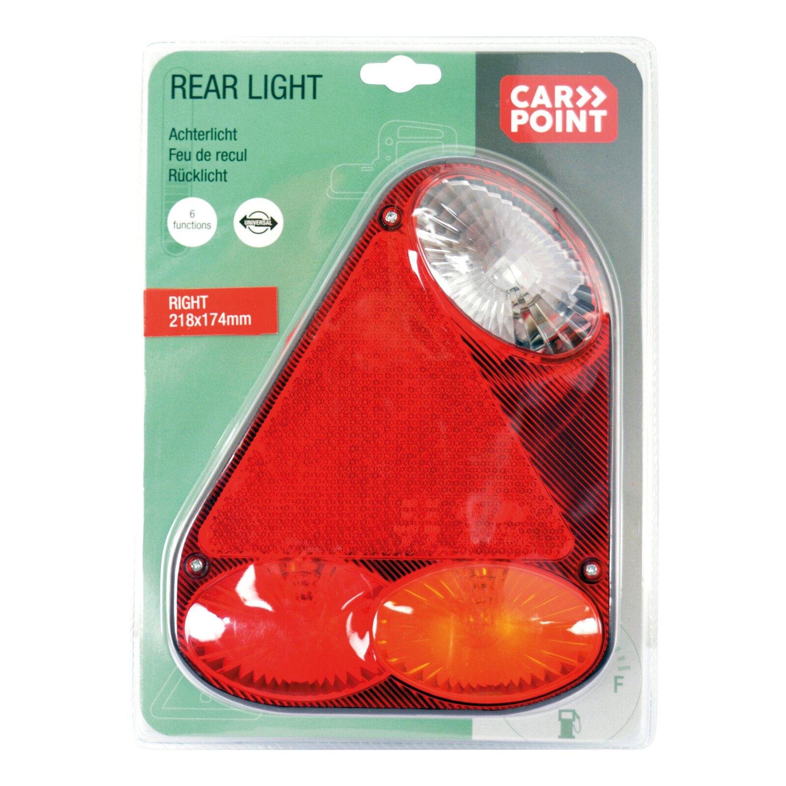 Rear light 6funtions 174x218mm Carpoint - Right thumb