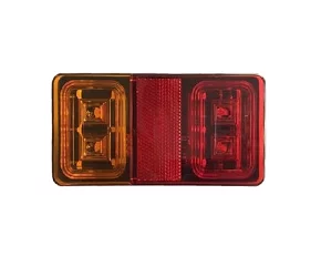 Kamar rear light with 4 funtions 16LED 150x80mm 12/24V 1pcs