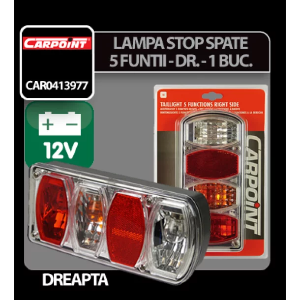 Lampa stop spate cu 5 functii 1buc. - 12V - Dreapta