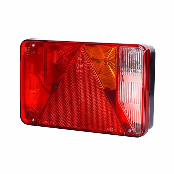 Kamar rear light with 5 funtions 215x140mm 12/24V - Right