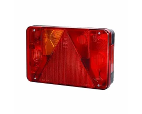 Kamar rear light with 5 funtions 215x140mm 12/24V - Left