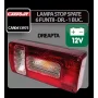 Taillight 6 functions 21,5x10 cm 1 pcs - 12V - Right