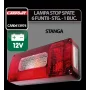 Taillight 6 functions 21,5x10 cm 1 pcs - 12V - Left