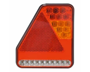 Hátsó stop lámpa LED-es 6funkciós 185x210mm Carpoint - Jobb