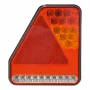 LED rear light 6funtions 185x210mm Carpoint - Right