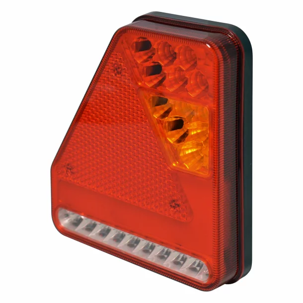 Hátsó stop lámpa LED-es 6funkciós 185x210mm Carpoint - Jobb