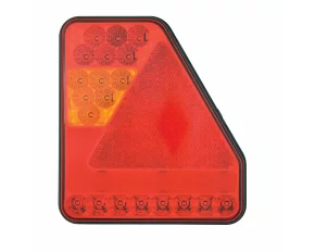 LED rear light 6funtions 185x210mm Carpoint - Left