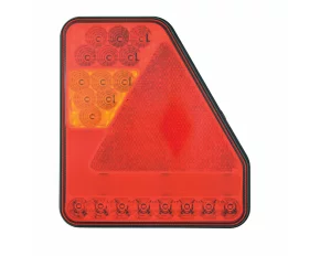 Hátsó stop lámpa LED-es 6funkciós 185x210mm Carpoint - Bal