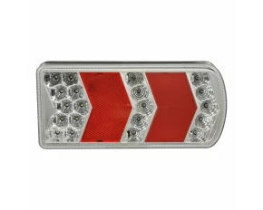 Hátsó stop lámpa LED-es 7funkciós 227x106mm Carpoint - Jobb