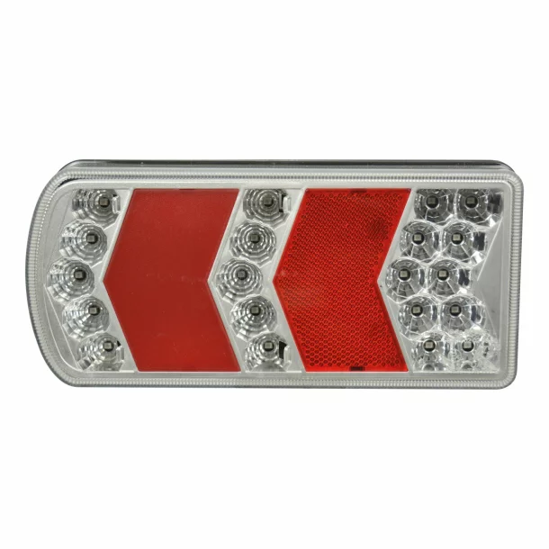 LED rear light 7funtions 227x106mm Carpoint - Left