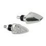 Arrow-2, corner lights - 12V LED - Chrome