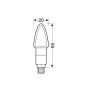 Irányjelzők Atom LED 12V 2db - Karbon