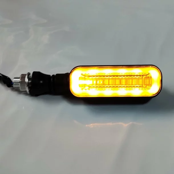 Lampi semnalizare directie mers cu lumina secventiala si pozitie LED 12V 2buc - Fata