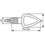 Irányjelzők Focal 21W 12V 2db - Karbon