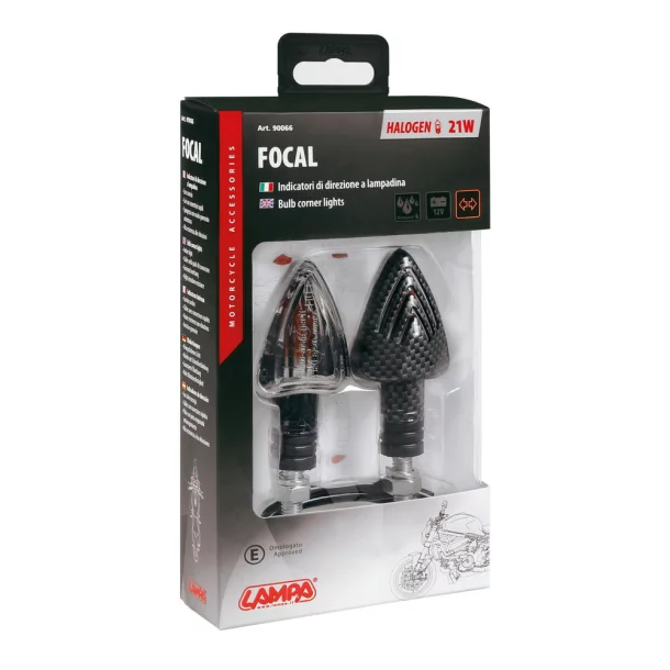 Lampi semnalizare directie mers Focal 21W 12V - Carbon