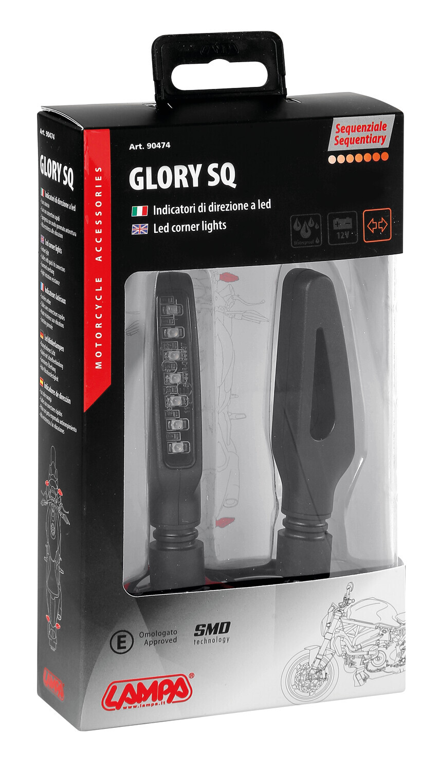 Glory SQ, sequential led corner lights - 12V LED thumb