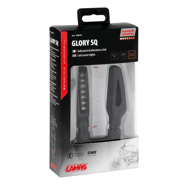 Glory SQ, sequential led corner lights - 12V LED