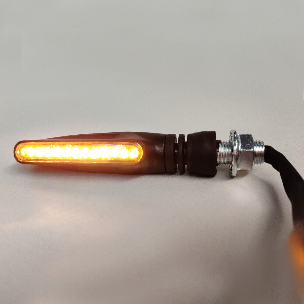 Lampi semnalizare directie mers lumina secventiala LED 12V 2buc thumb