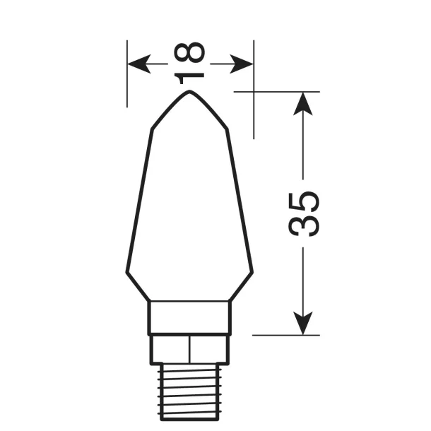 Lampi semnalizare directie mers Micro LED 12V 2buc - Negru-Resigilat,