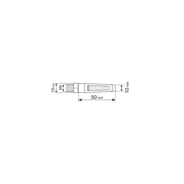 Lampi semnalizare directie mers Nail COB LED 12V 2buc - Negru