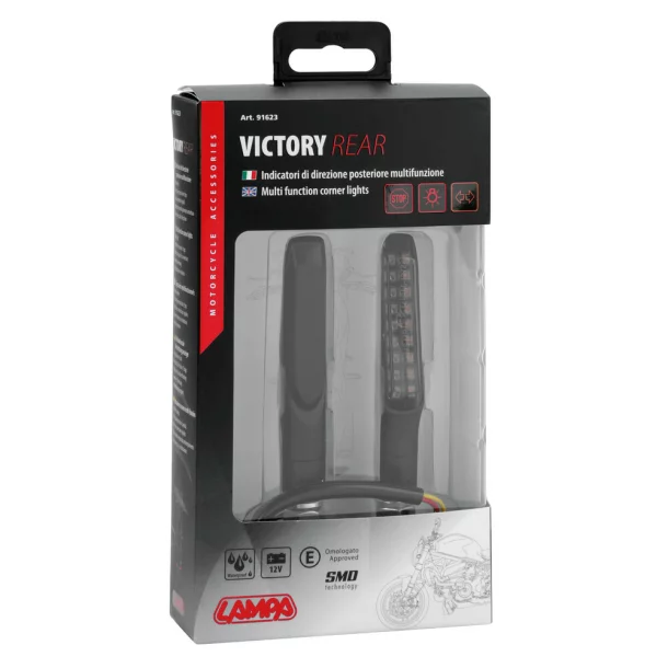 Victory Rear, led corner lights and rear parking/stop lights - 12V LED