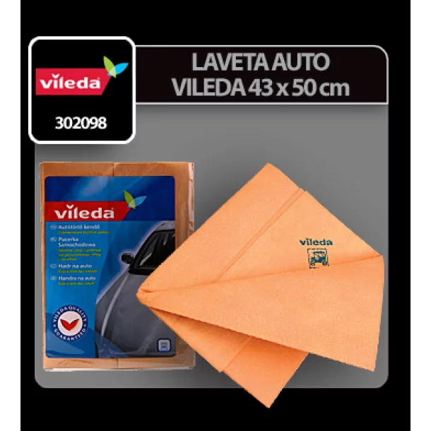 Vileda car cloth 43x50 cm