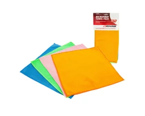 4Cars Microfiber towel pack 30x30cm 4pcs