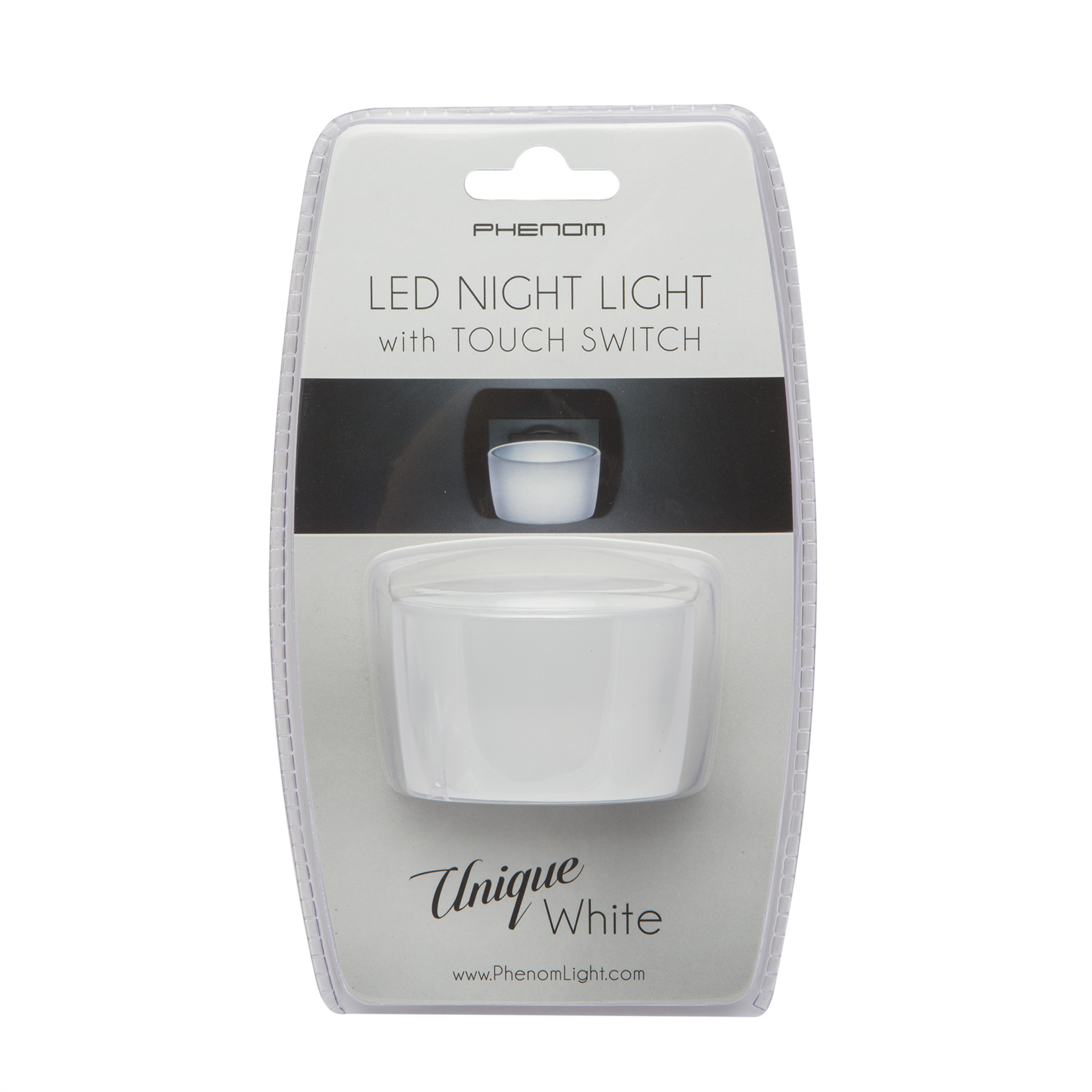 Lumina de veghe LED cu senzor tactil - alb thumb