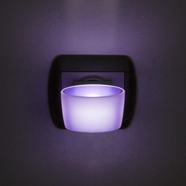 Lumina de veghe LED cu senzor tactil - violet