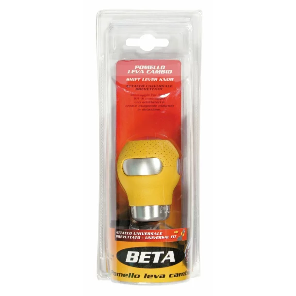 Gear shift knob Beta - Yellow