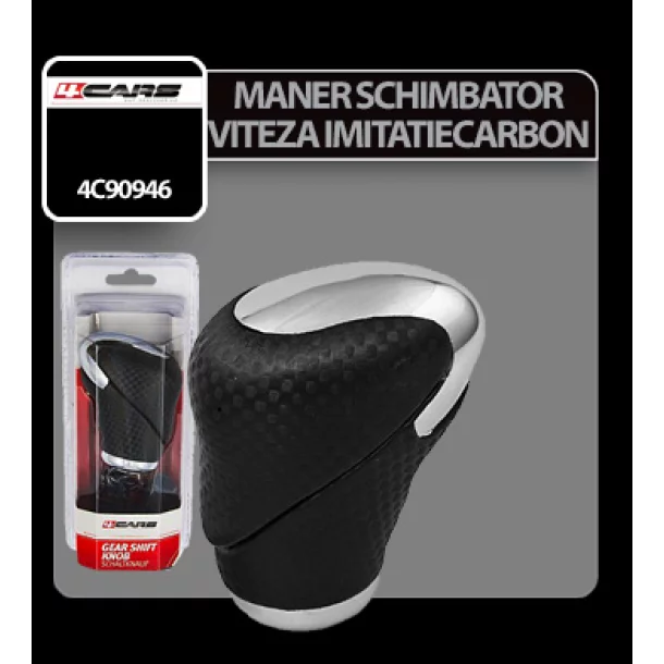 4Cars Carbon imitation gear shift knob