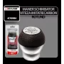 4Cars Carbon fiber imitation gear shift knob round