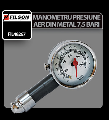 Filson Tyre pressure gaude metal 7,5Bar thumb