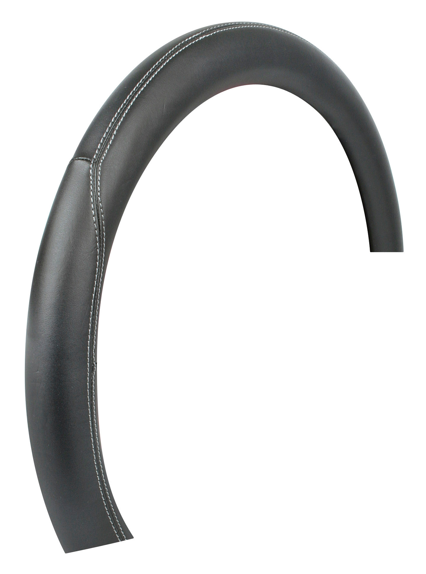 Club, comfort grip steering wheel cover - M - Ø 44/46 cm - Black thumb