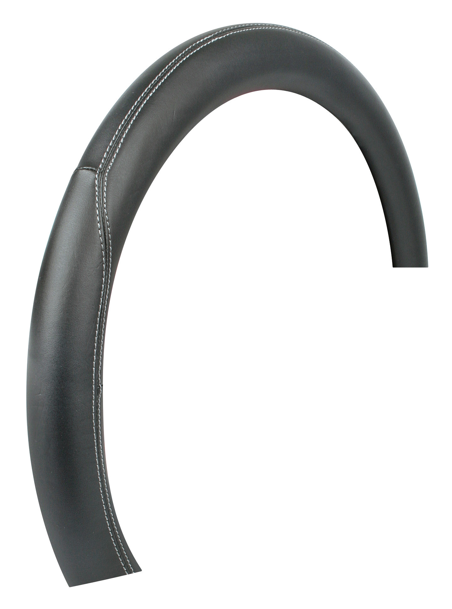 Club, comfort grip steering wheel cover - S - Ø 42/44 cm - Black thumb