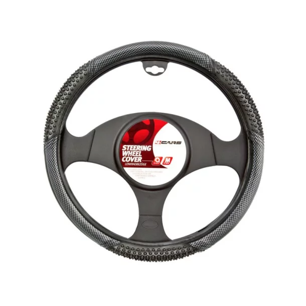 4Cars Massage steering wheel cover - M - Ø 37-39 cm