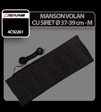 Manson volan cu siret 4Cars - M - Ø 37/39cm thumb