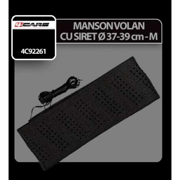 Manson volan cu siret 4Cars - M - Ø 37/39cm