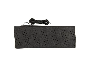 4Cars Steering wheel cover with lace - XL - Ø 41/43 cm