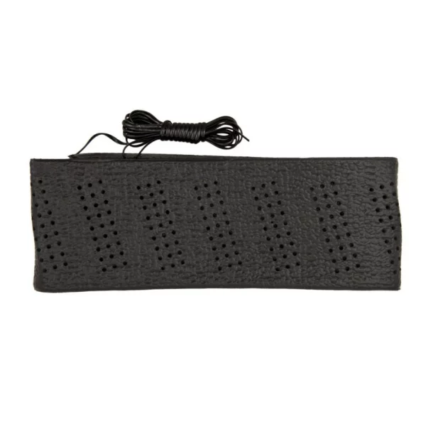 4Cars Steering wheel cover with lace - XL - Ø 41/43 cm